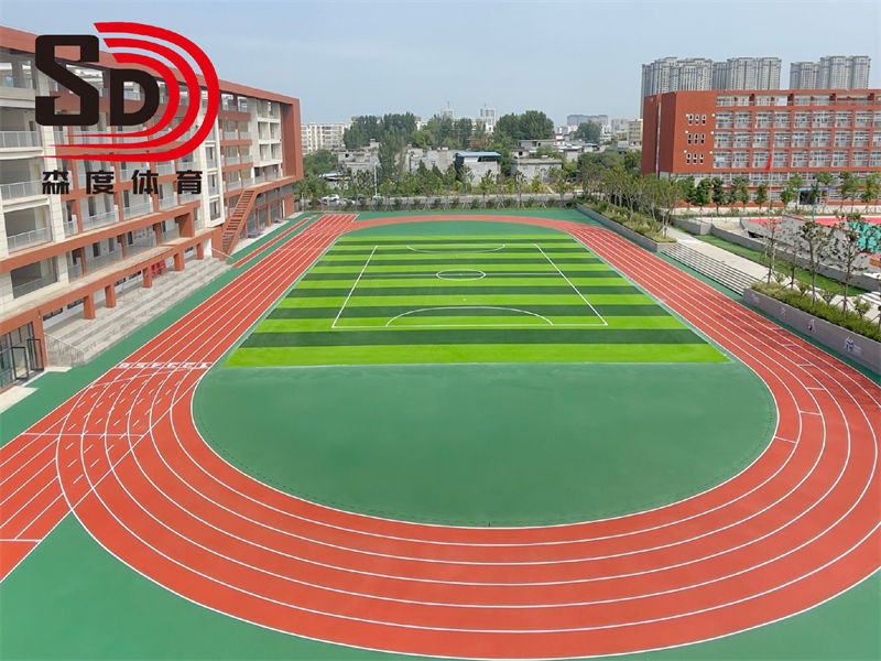 南陽市第十一完全學(xué)校 | 透氣型跑道及人造草坪
