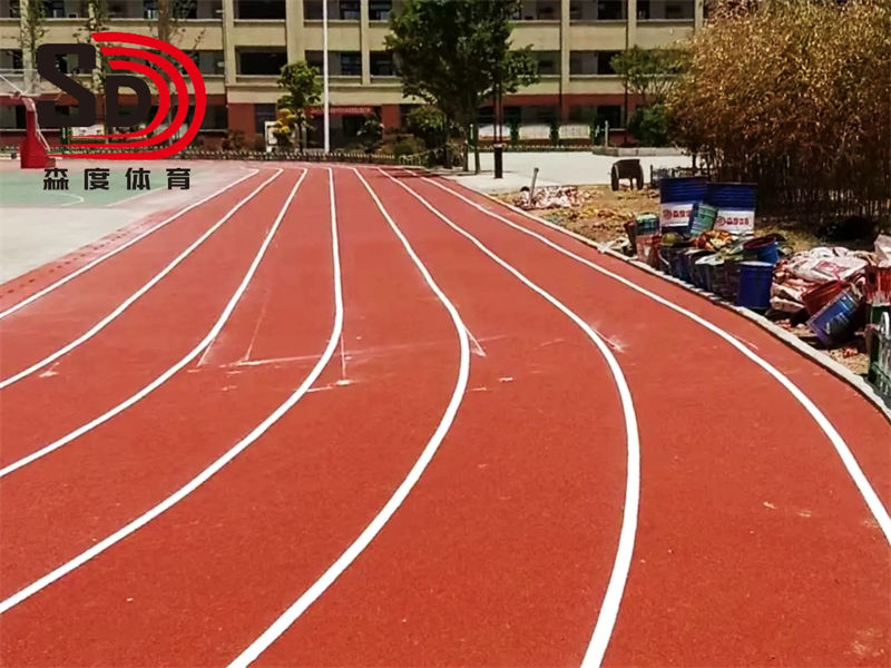 駐馬店市十二中 | 混合自結(jié)紋跑道及硅PU球場