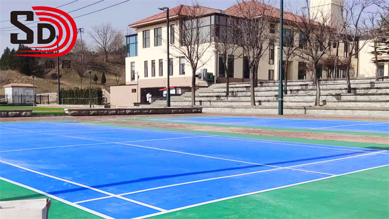 煙臺(tái)市煙墩山公園 | 硅PU球場